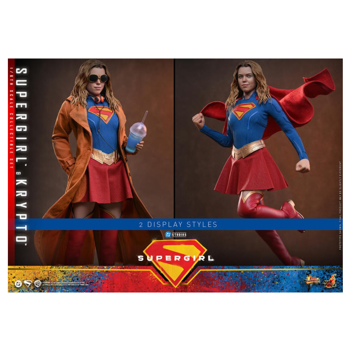 Hot Toys - DC Comics - Supergirl e Krypto MMS 1/6 - Supergirl (2026)