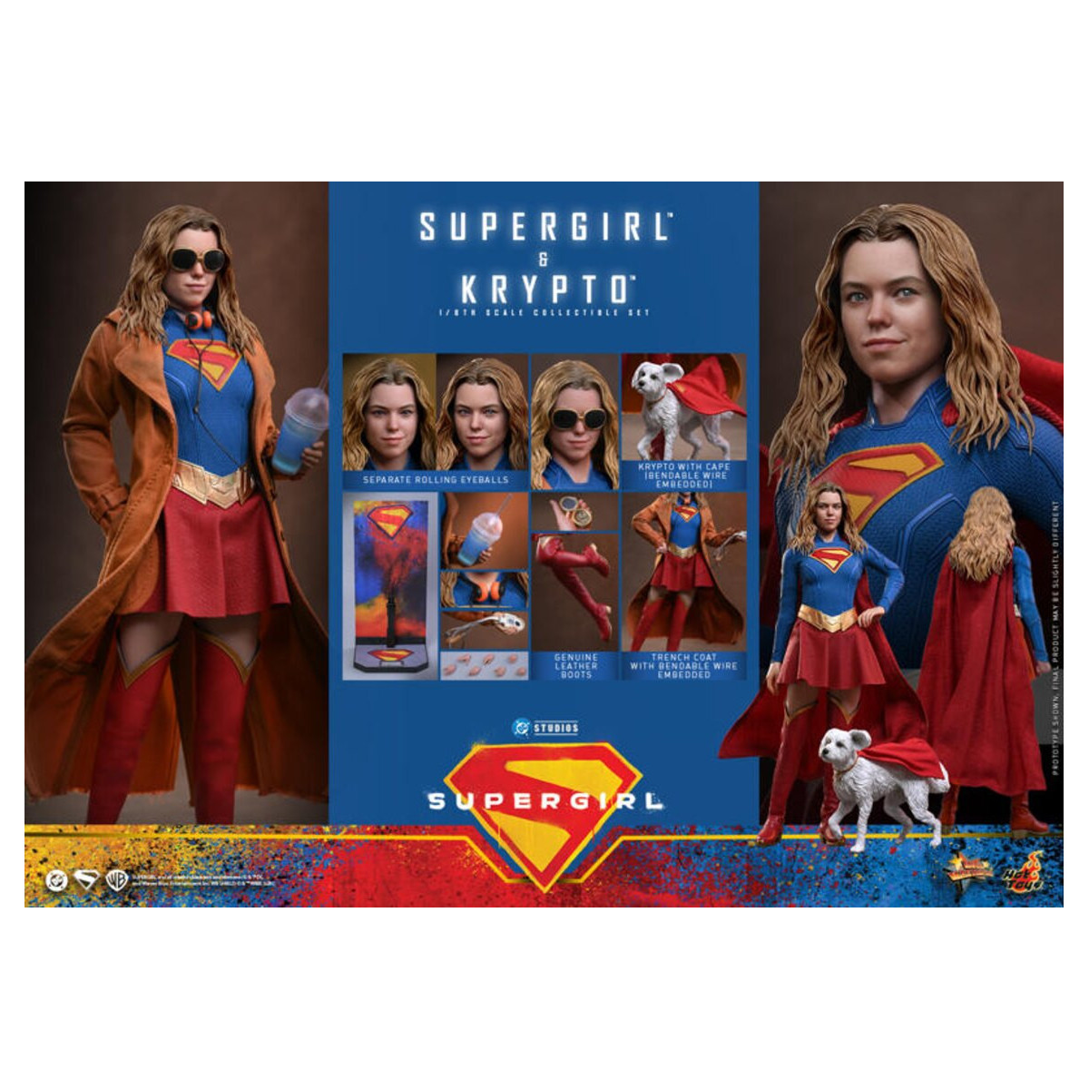 Hot Toys - DC Comics - Supergirl e Krypto MMS 1/6 - Supergirl (2026)