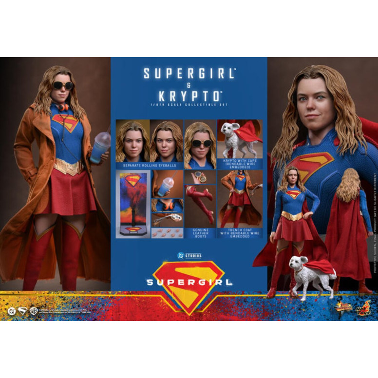 Hot Toys - DC Comics - Supergirl e Krypto MMS 1/6 - Supergirl (2026)