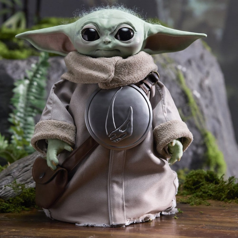 Hasbro Star Wars - Ultimate Grogu 1/1 (figura animatronica) - Il Mandaloriano e Grogu