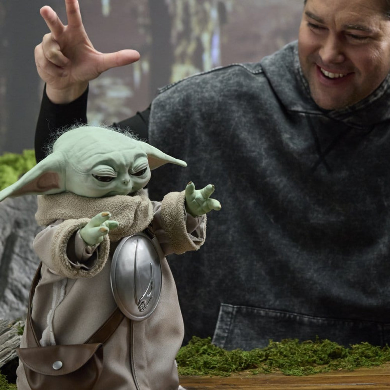 Hasbro Star Wars - Ultimate Grogu 1/1 Collector's Edition (figura animatronica) - Il Mandaloriano e Grogu