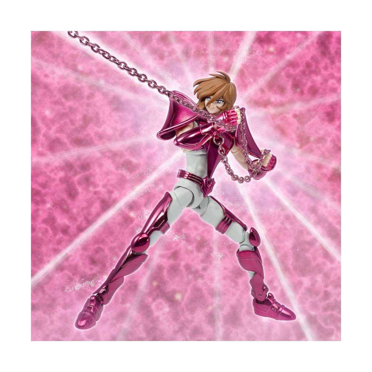 Bandai Saint Seiya Myth Cloth EX - Shun Andromeda V3 Panno finale di bronzo Edizione originale a colori - OCE