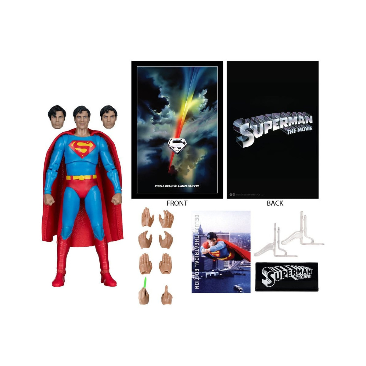 Mc Farlane Multiverso DC - Superman Edizione teatrale deluxe - Superman (1978)