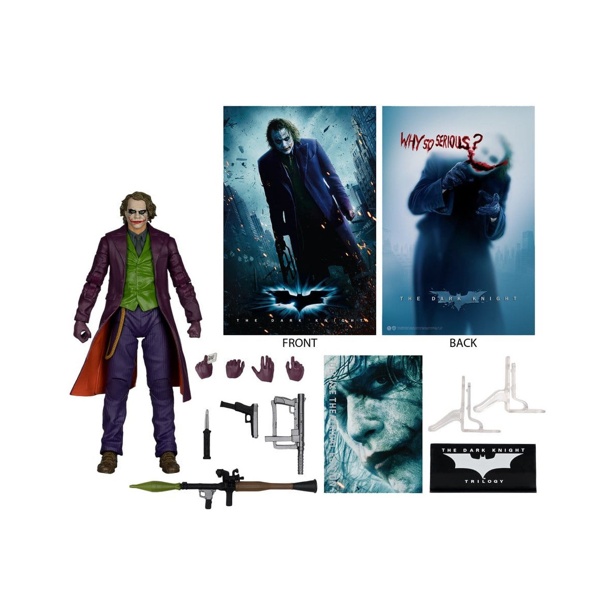 Mc Farlane Multiverso DC - THE JOKER - Edizione teatrale deluxe del Cavaliere Oscuro