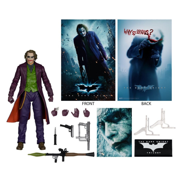 Mc Farlane Multiverso DC - THE JOKER - Edizione teatrale deluxe del Cavaliere Oscuro