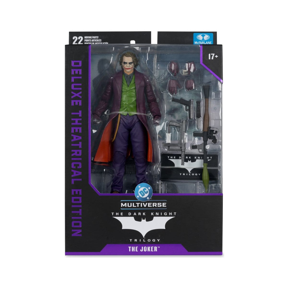 Mc Farlane Multiverso DC - THE JOKER - Edizione teatrale deluxe del Cavaliere Oscuro