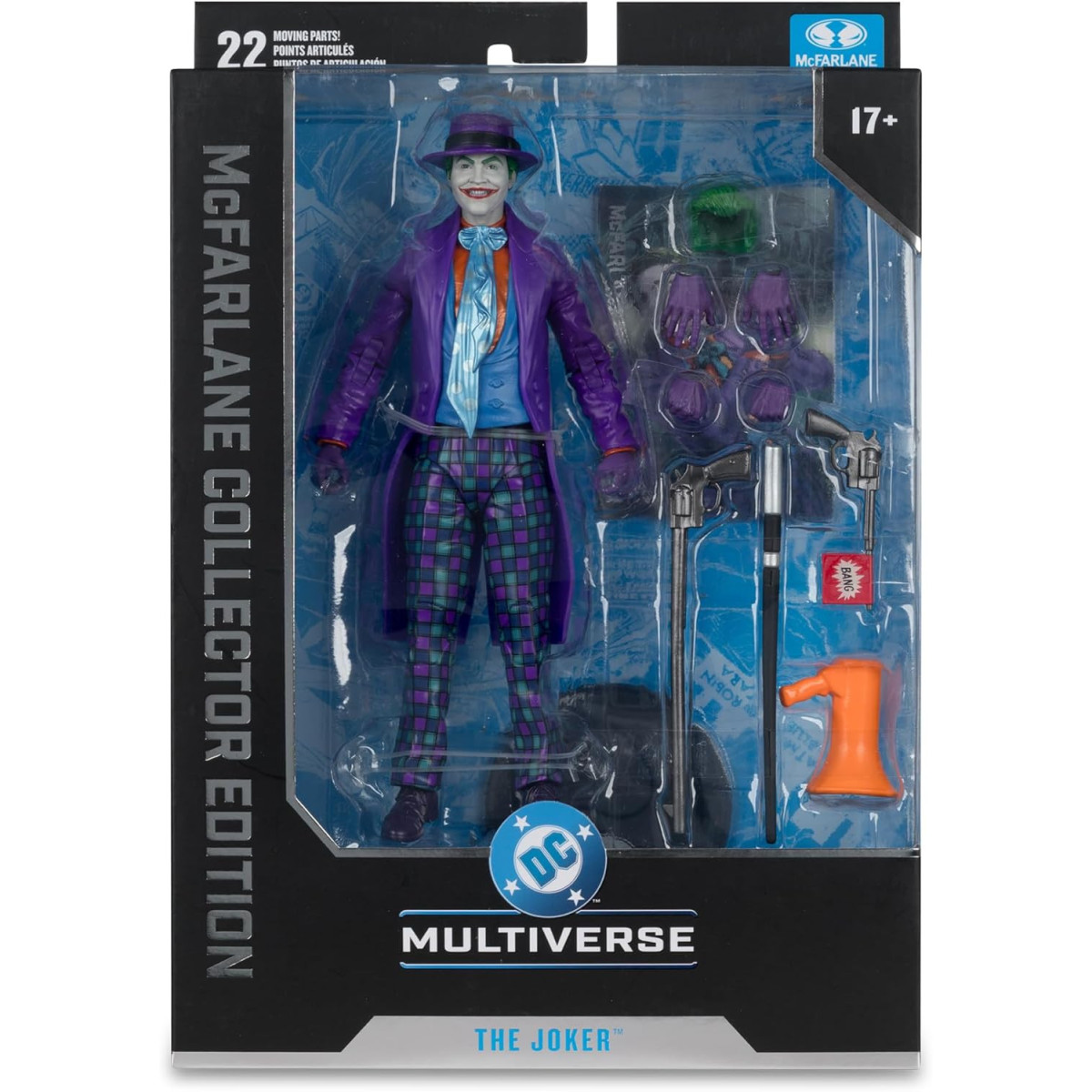 Mc Farlane - Multiverso DC - Il Joker Edizione da Collezione 1/12 - Batman (1989)
