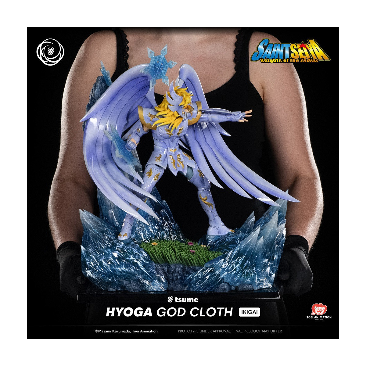 Tsume Ikigai - Stoffa del dio Hyoga - Saint Seiya - I cavalieri dello zodiaco