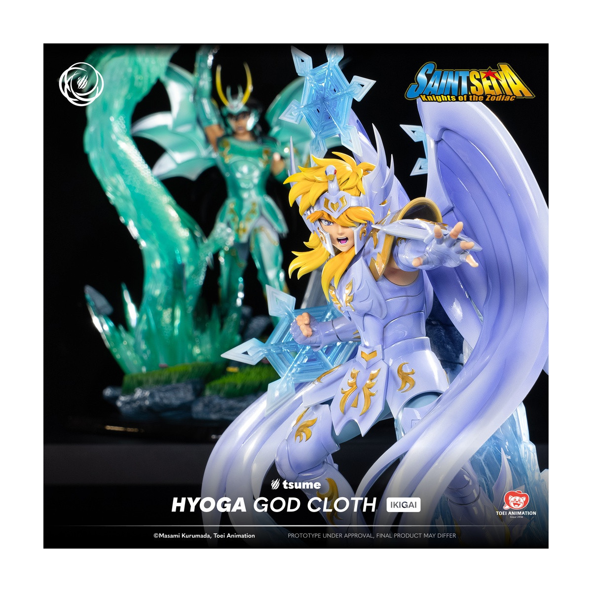 Tsume Ikigai - Stoffa del dio Hyoga - Saint Seiya - I cavalieri dello zodiaco