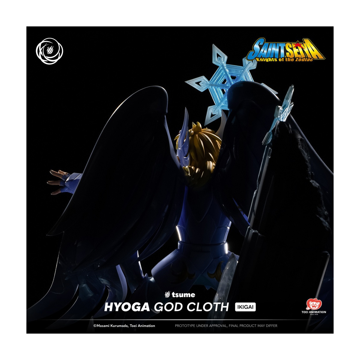 Tsume Ikigai - Stoffa del dio Hyoga - Saint Seiya - I cavalieri dello zodiaco