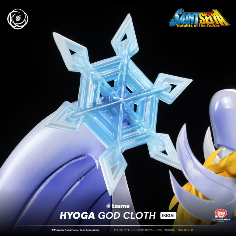 Tsume Ikigai - Stoffa del dio Hyoga - Saint Seiya - I cavalieri dello zodiaco
