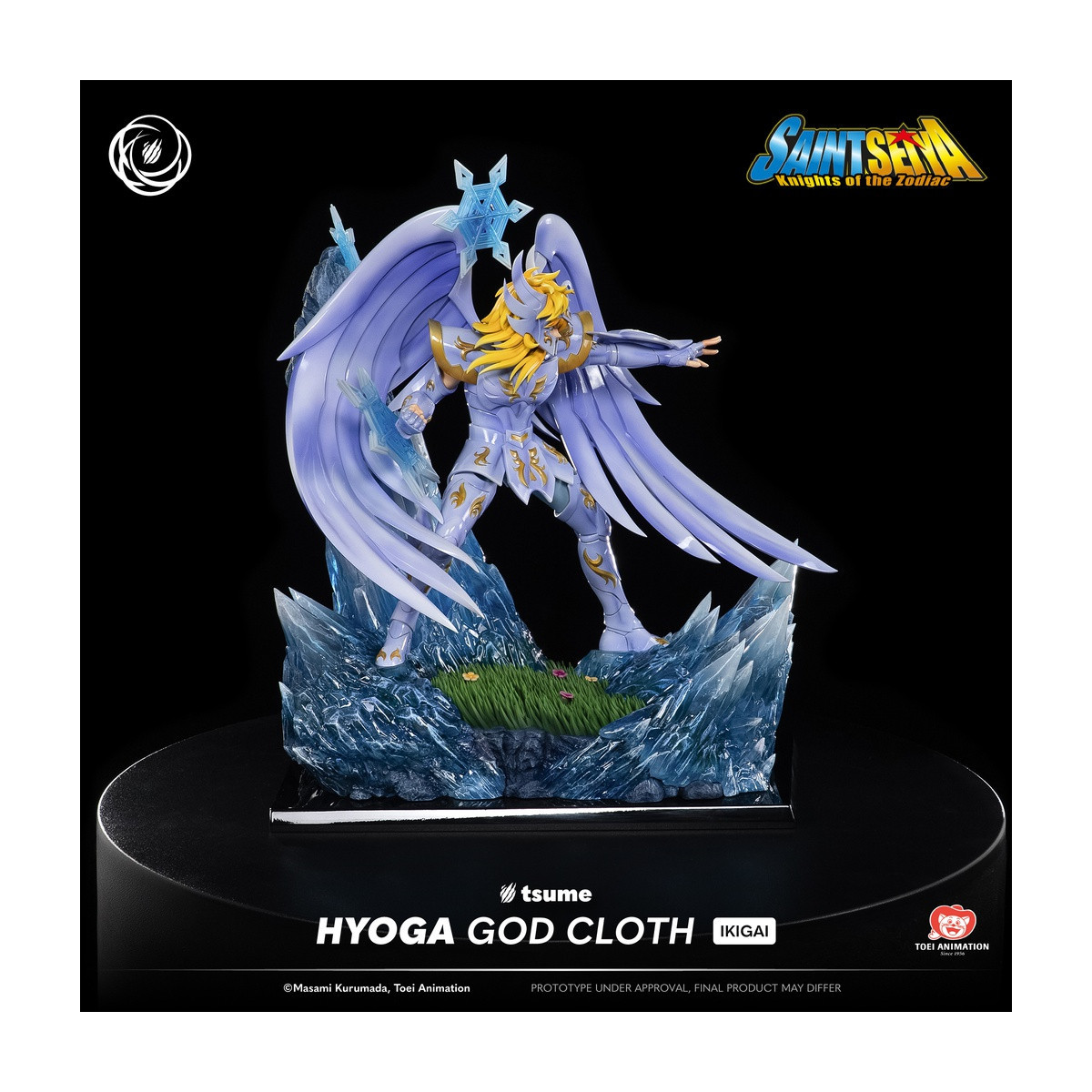 Tsume Ikigai - Stoffa del dio Hyoga - Saint Seiya - I cavalieri dello zodiaco
