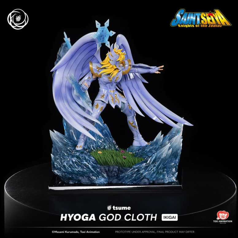 Tsume Ikigai - Stoffa del dio Hyoga - Saint Seiya - I cavalieri dello zodiaco