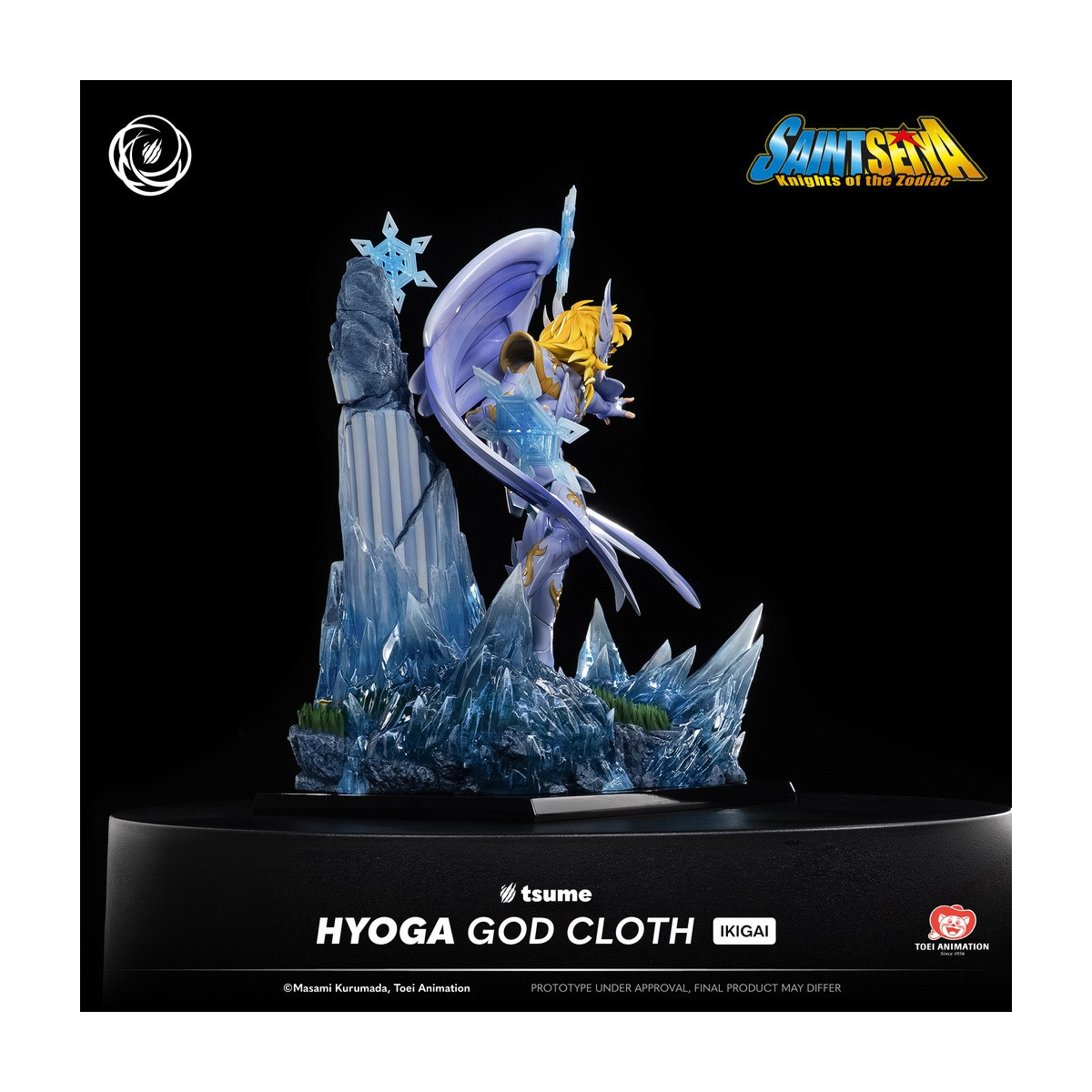 Tsume Ikigai - Stoffa del dio Hyoga - Saint Seiya - I cavalieri dello zodiaco