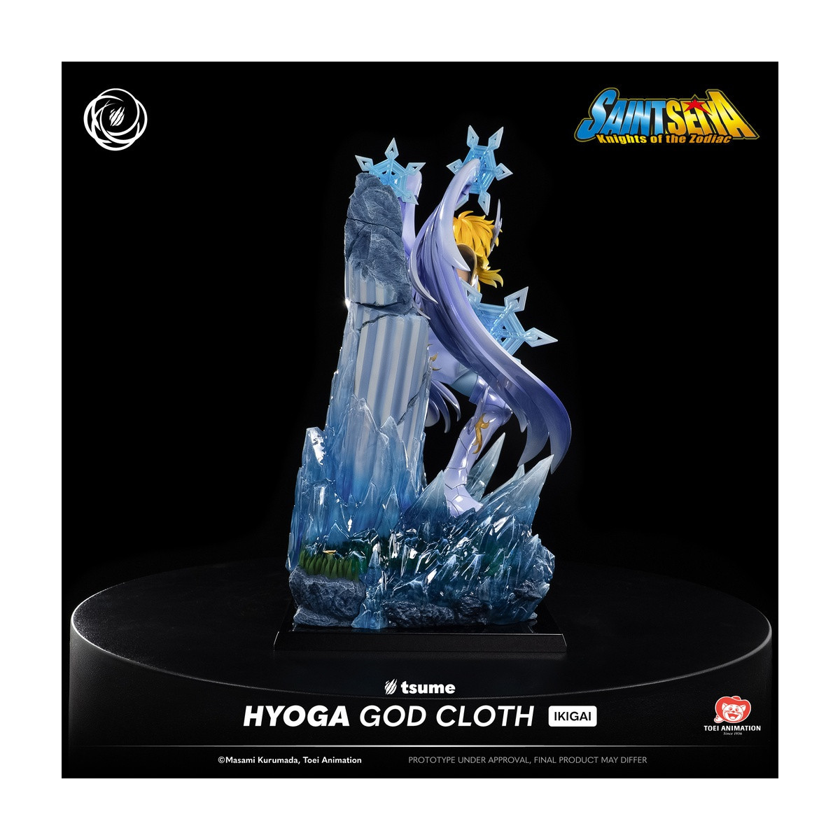 Tsume Ikigai - Stoffa del dio Hyoga - Saint Seiya - I cavalieri dello zodiaco