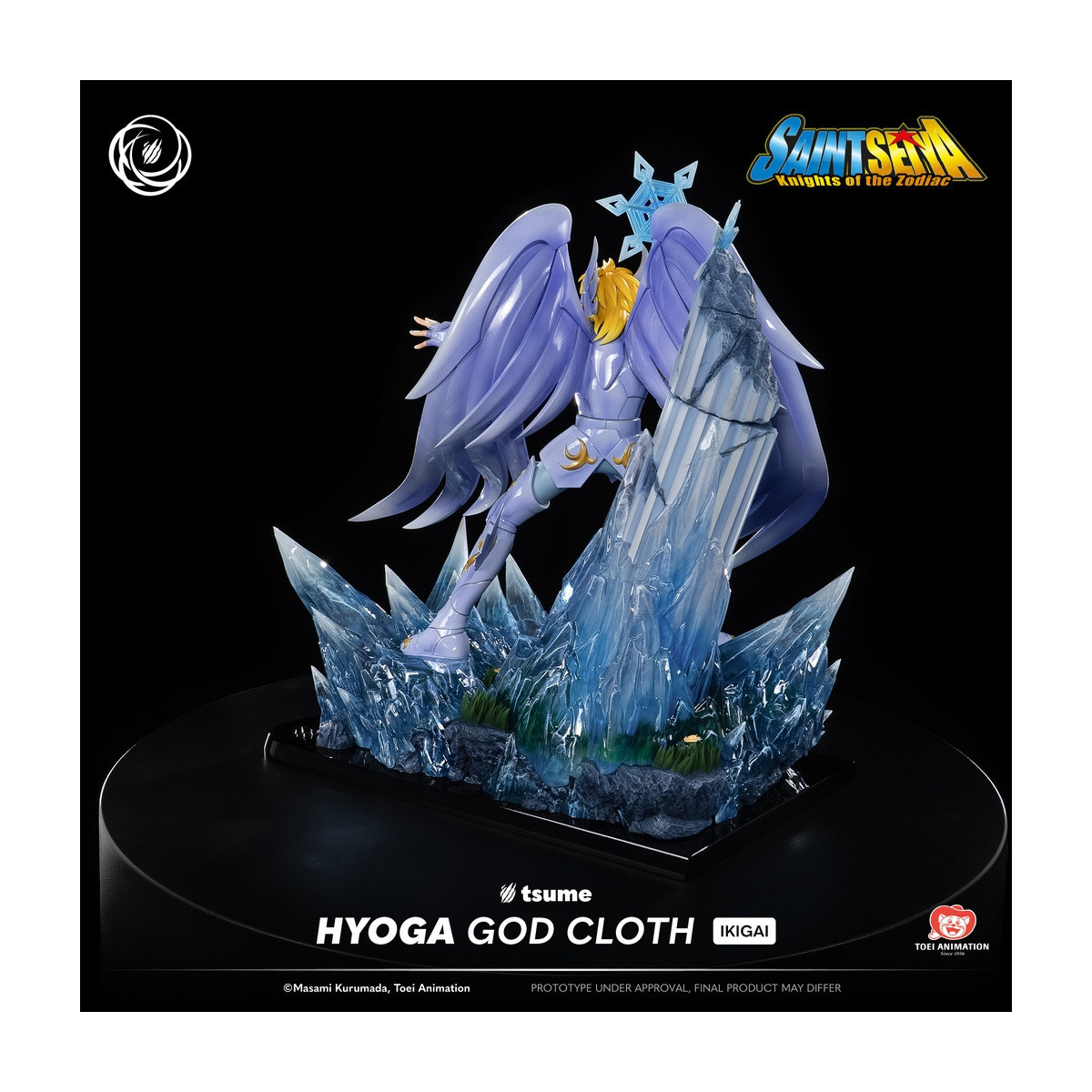 Tsume Ikigai - Stoffa del dio Hyoga - Saint Seiya - I cavalieri dello zodiaco