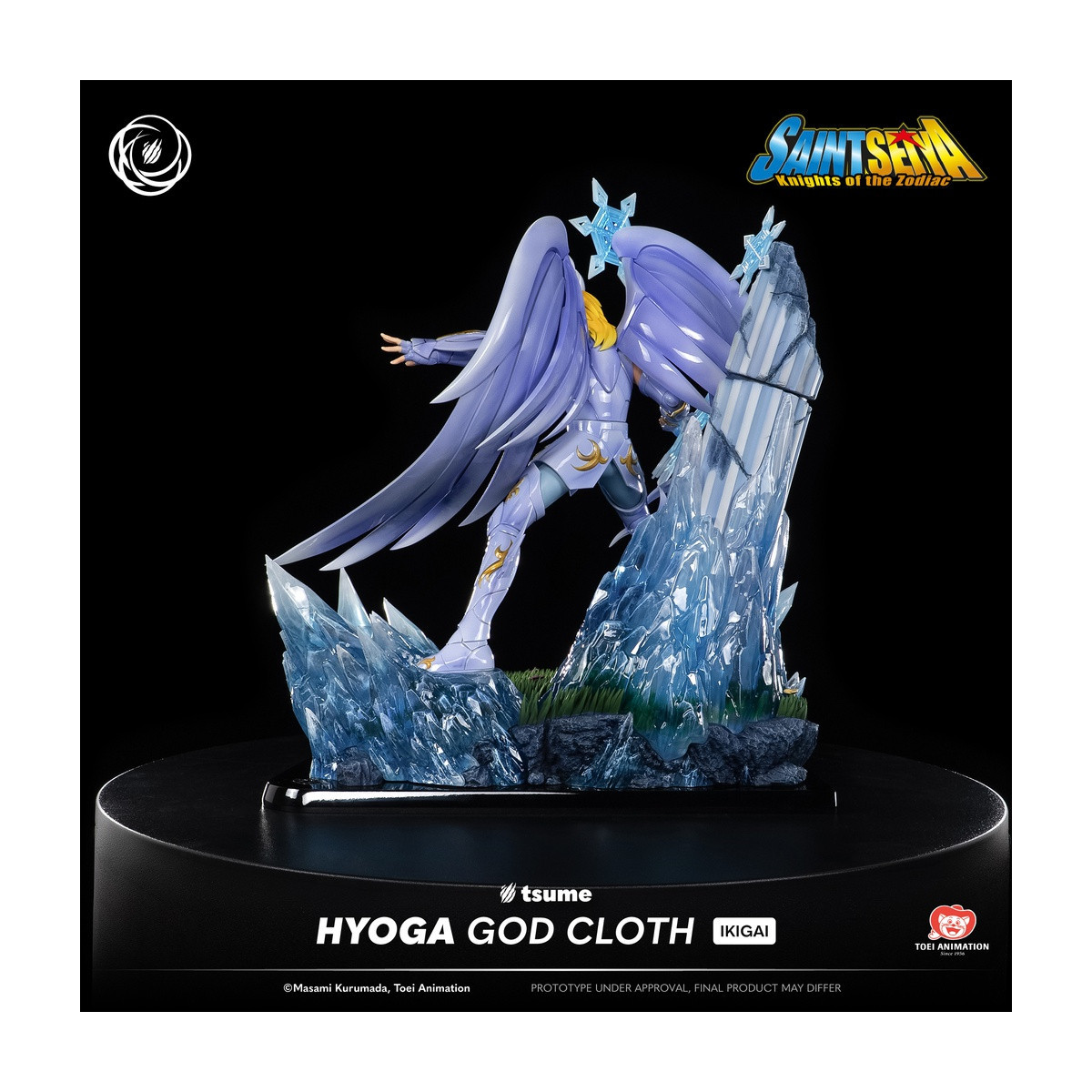 Tsume Ikigai - Stoffa del dio Hyoga - Saint Seiya - I cavalieri dello zodiaco