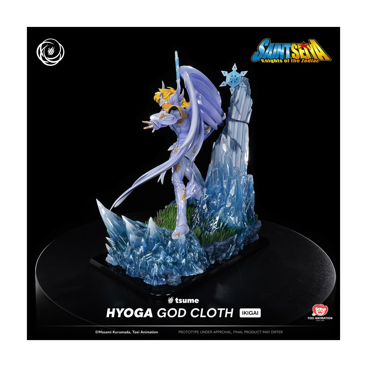 Tsume Ikigai - Stoffa del dio Hyoga - Saint Seiya - I cavalieri dello zodiaco