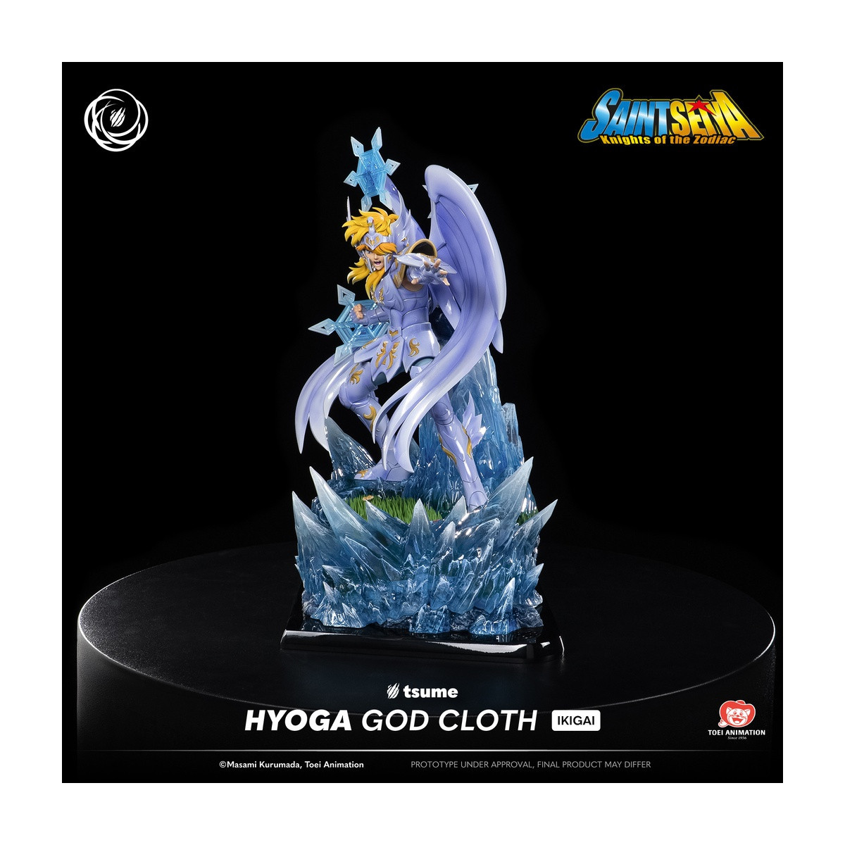 Tsume Ikigai - Stoffa del dio Hyoga - Saint Seiya - I cavalieri dello zodiaco