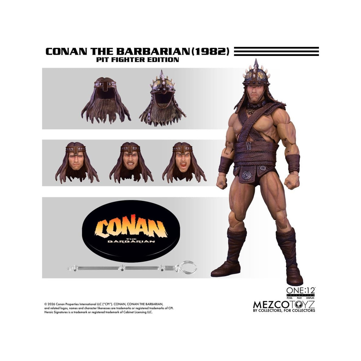Mezco - One 12 - Conan il Barbaro (Edizione Pit Fighter) 1/12