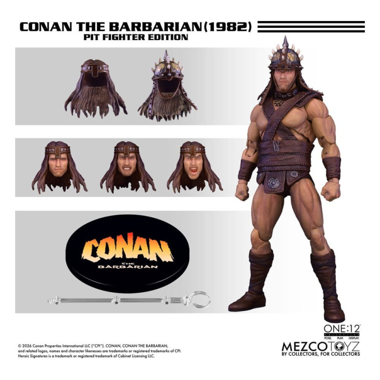 Mezco - One 12 - Conan il Barbaro (Edizione Pit Fighter) 1/12