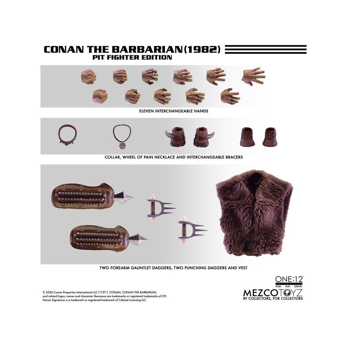 Mezco - One 12 - Conan il Barbaro (Edizione Pit Fighter) 1/12