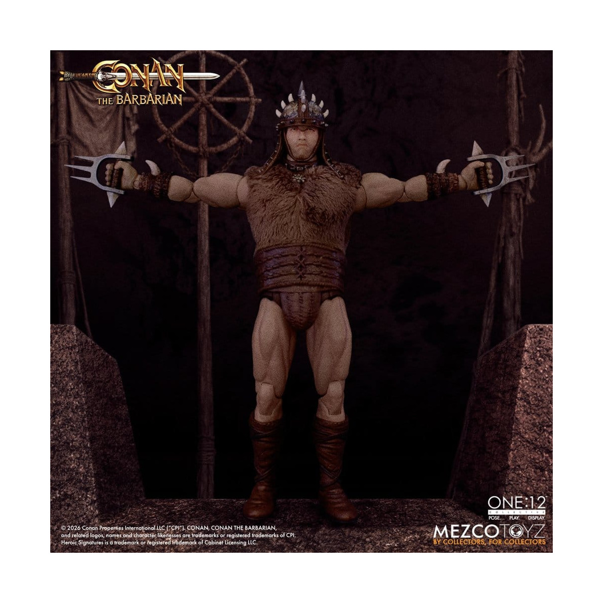 Mezco - One 12 - Conan il Barbaro (Edizione Pit Fighter) 1/12