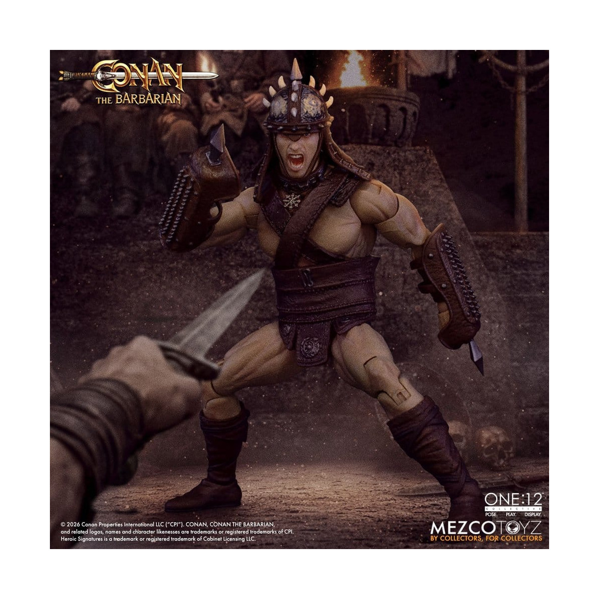 Mezco - One 12 - Conan il Barbaro (Edizione Pit Fighter) 1/12