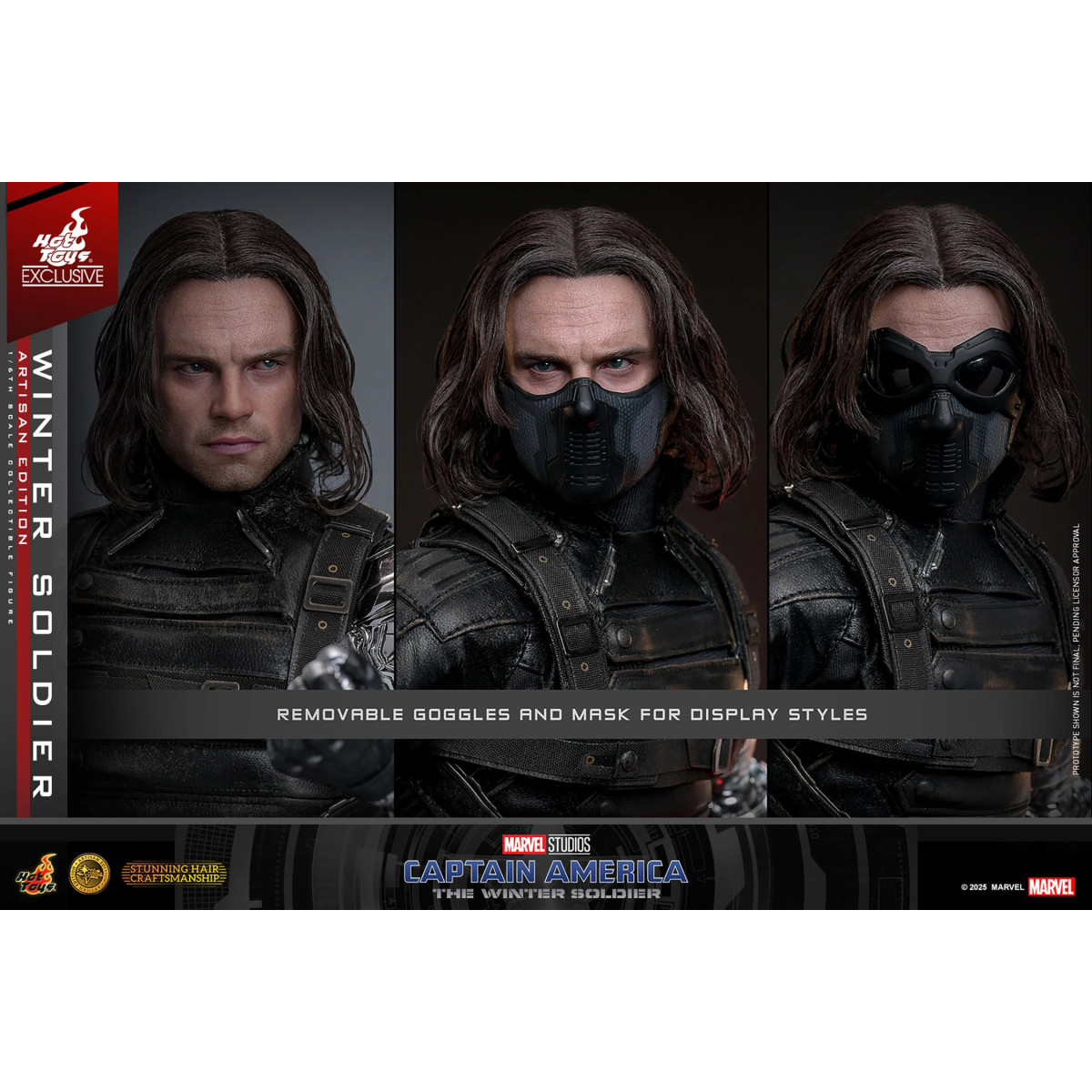 Hot Toys - Soldato d'Inverno Edizione Artigianale MMS 1/6 - Captain America: Il Soldato d'Inverno