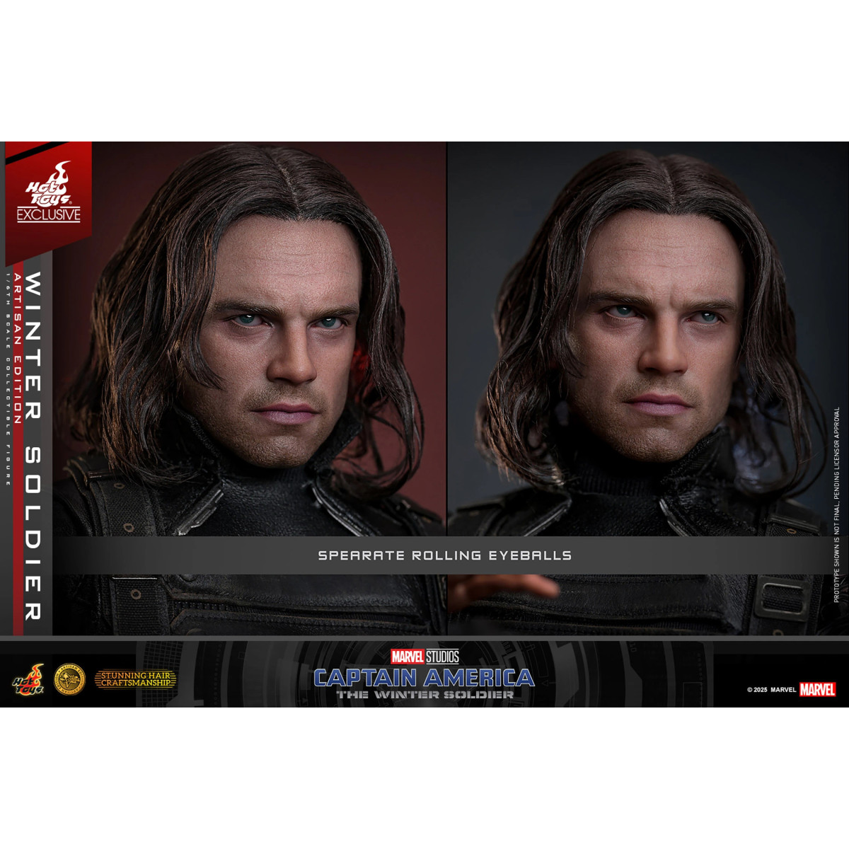 Hot Toys - Soldato d'Inverno Edizione Artigianale MMS 1/6 - Captain America: Il Soldato d'Inverno