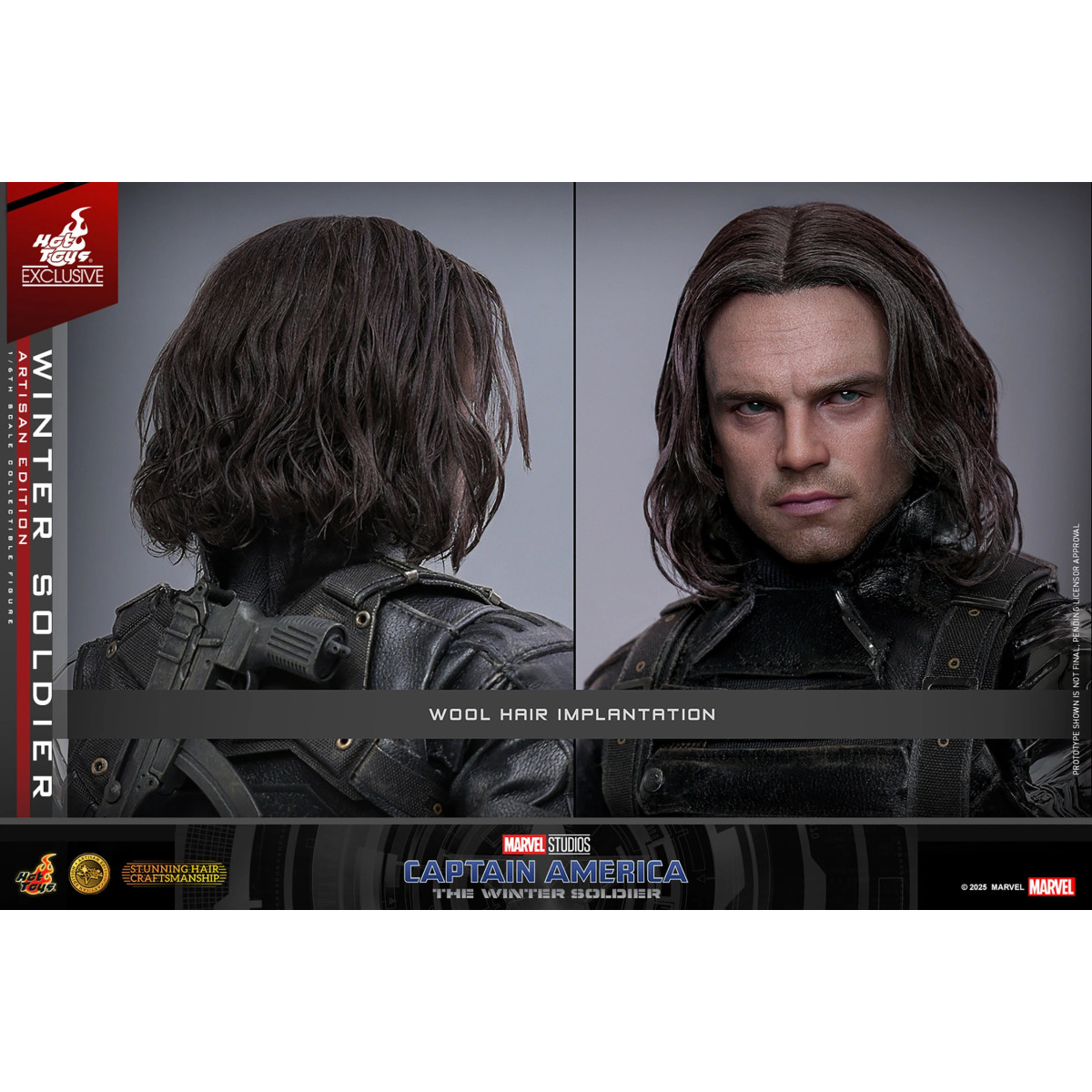 Hot Toys - Soldato d'Inverno Edizione Artigianale MMS 1/6 - Captain America: Il Soldato d'Inverno