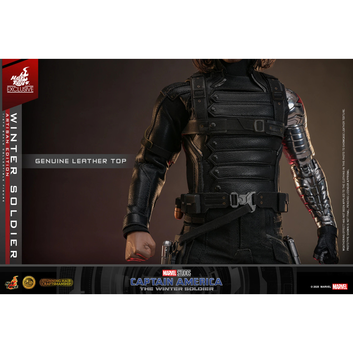 Hot Toys - Soldato d'Inverno Edizione Artigianale MMS 1/6 - Captain America: Il Soldato d'Inverno