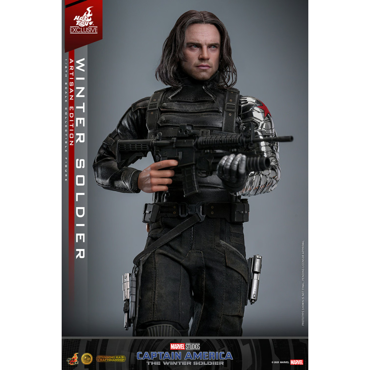 Hot Toys - Soldato d'Inverno Edizione Artigianale MMS 1/6 - Captain America: Il Soldato d'Inverno