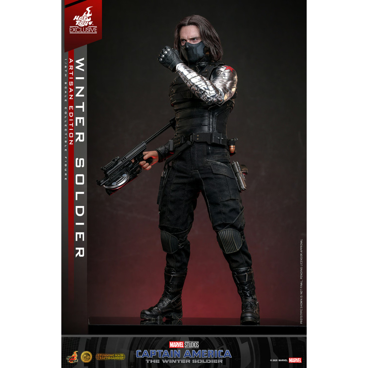 Hot Toys - Soldato d'Inverno Edizione Artigianale MMS 1/6 - Captain America: Il Soldato d'Inverno