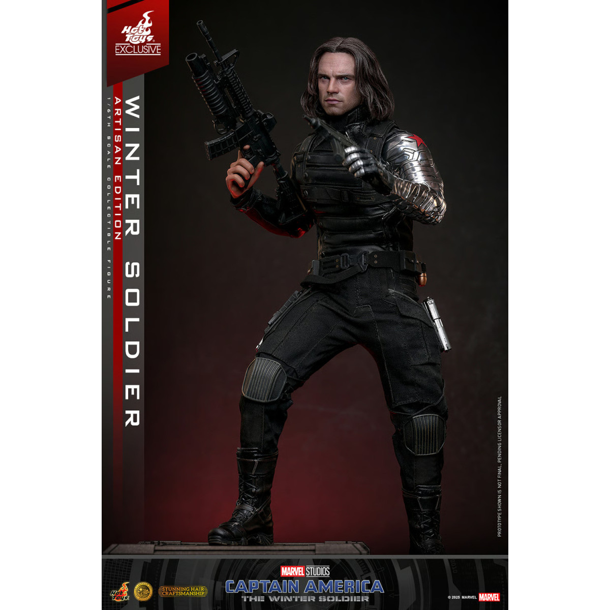 Hot Toys - Soldato d'Inverno Edizione Artigianale MMS 1/6 - Captain America: Il Soldato d'Inverno