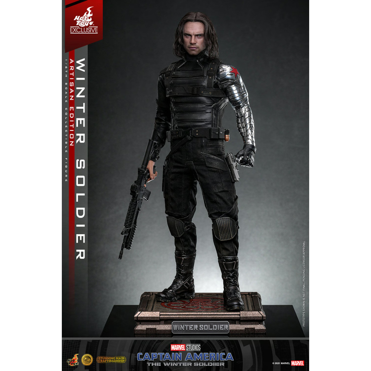 Hot Toys - Soldato d'Inverno Edizione Artigianale MMS 1/6 - Captain America: Il Soldato d'Inverno