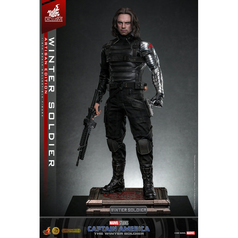 Hot Toys - Soldato d'Inverno Edizione Artigianale MMS 1/6 - Captain America: Il Soldato d'Inverno