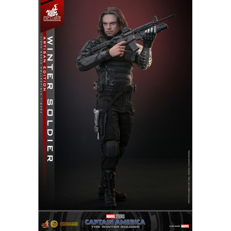 Hot Toys - Soldato d'Inverno Edizione Artigianale MMS 1/6 - Captain America: Il Soldato d'Inverno