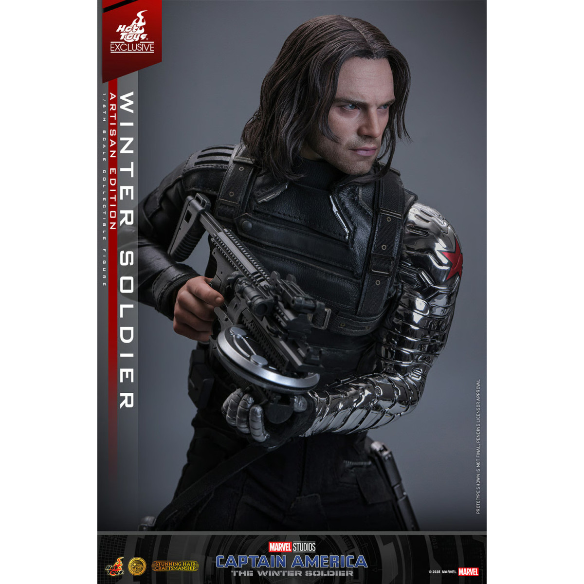 Hot Toys - Soldato d'Inverno Edizione Artigianale MMS 1/6 - Captain America: Il Soldato d'Inverno