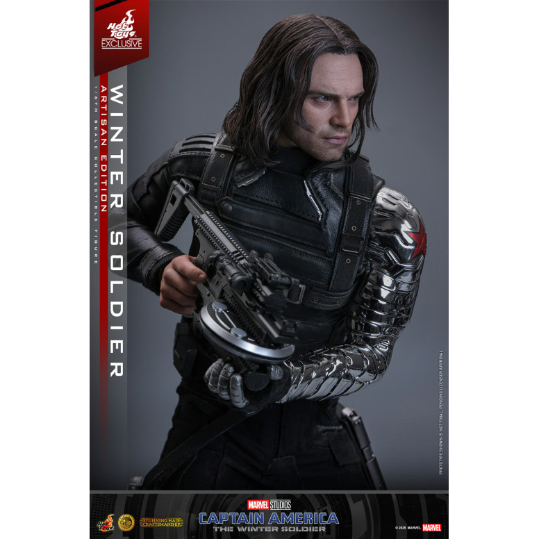 Hot Toys - Soldato d'Inverno Edizione Artigianale MMS 1/6 - Captain America: Il Soldato d'Inverno