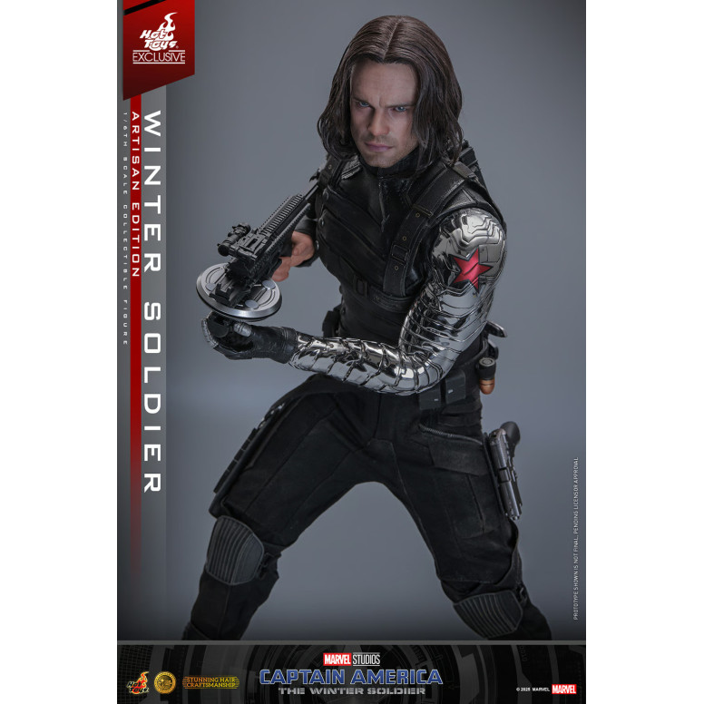 Hot Toys - Soldato d'Inverno Edizione Artigianale MMS 1/6 - Captain America: Il Soldato d'Inverno