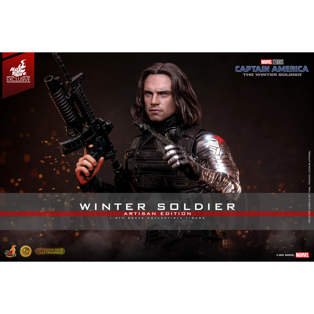 Hot Toys - Soldato d'Inverno Edizione Artigianale MMS 1/6 - Captain America: Il Soldato d'Inverno
