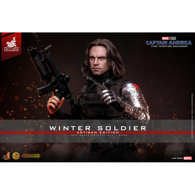 Hot Toys - Soldato d'Inverno Edizione Artigianale MMS 1/6 - Captain America: Il Soldato d'Inverno