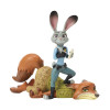 Enesco - Zootopia Judy & Nick - Disney Traditions di Jim Shore