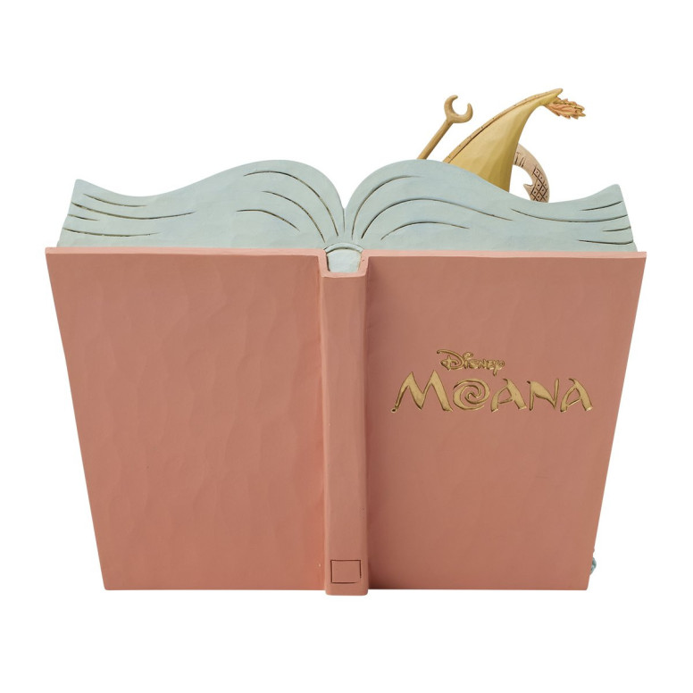 Enesco Disney Traditions By Jim Shore - Libro di fiabe L'Oceano Scegli Me - Oceania (Moana) - Moana