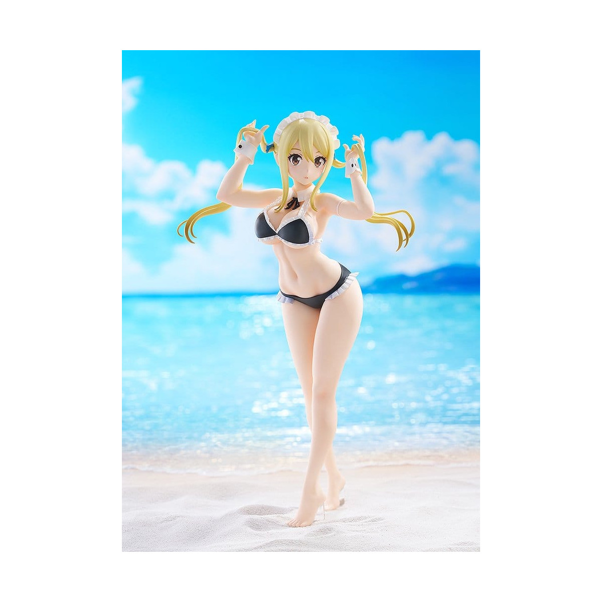 GoodSmile - Fairy Tail 100 Years Quest Beach Queens Lucy Heartfilia: Costume da bagno a forma di Vergine - Pop Up Parade Grande