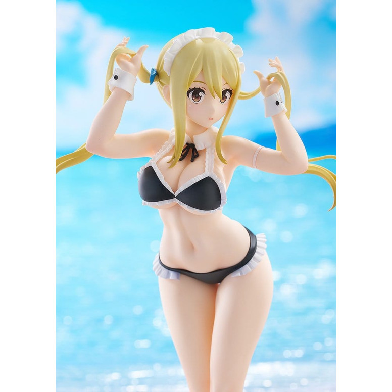 GoodSmile - Fairy Tail 100 Years Quest Beach Queens Lucy Heartfilia: Costume da bagno a forma di Vergine - Pop Up Parade Grande