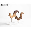 Toynami ECC Elite Creature Collectibles - Set di artigli da piede e artigli fossili di Velociraptor Jurassic Park