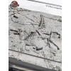 ECC Creature da collezione d'élite - Jurassic Park 3 Mappa di scavo del Velociraptor