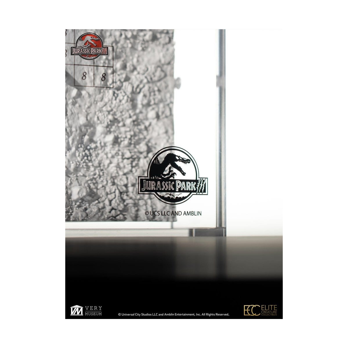 ECC Creature da collezione d'élite - Jurassic Park 3 Mappa di scavo del Velociraptor